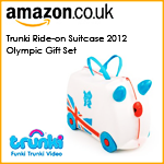 Trunki Ride-on Suitcase 2012 Olympic Gift Set